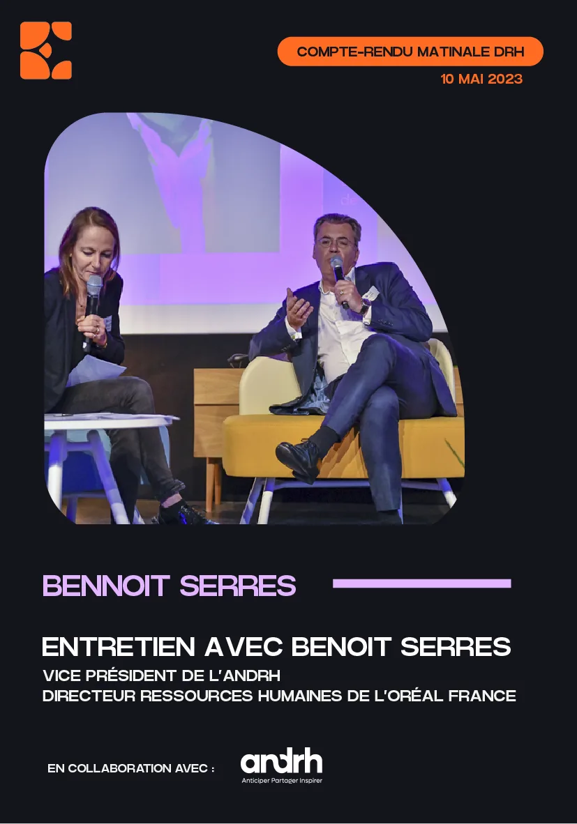 CR Matinale DRH - Benoit Serres