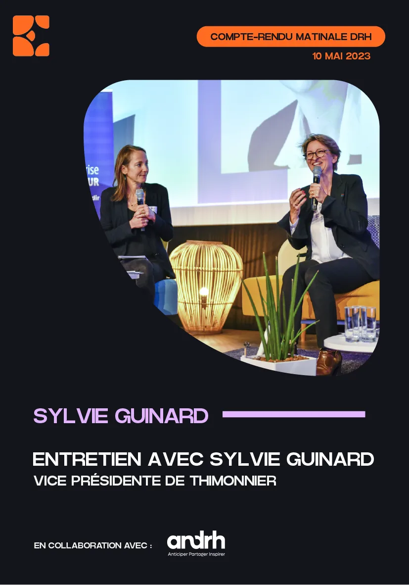 CR Matinale DRH - Sylvie Guinard