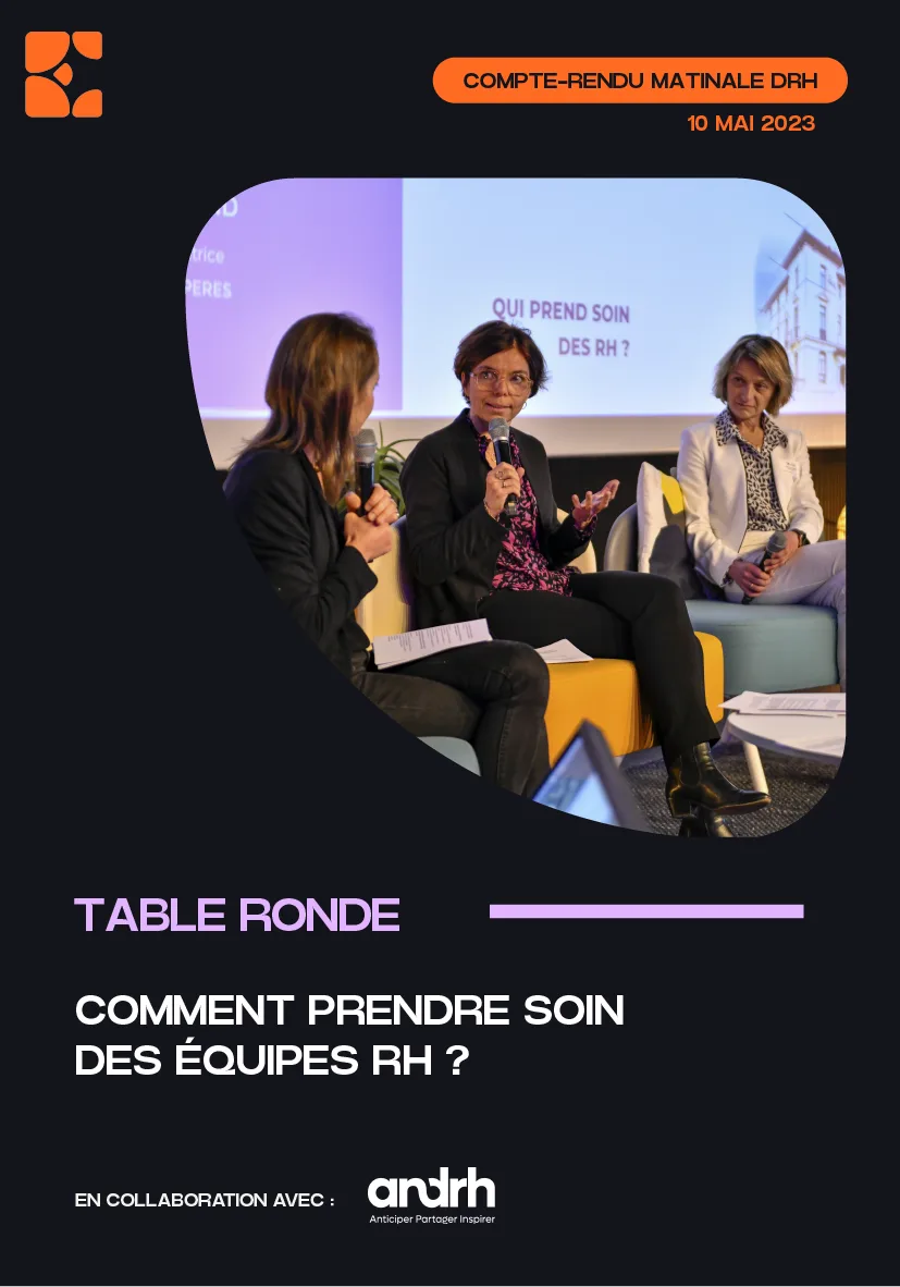 CR Matinale DRH - Table Ronde - Prendre soin des équipes RH